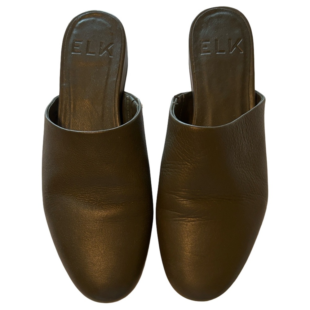 ELK Australia Leather Mules Size 37